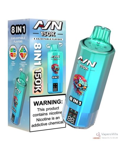 Aivono Aim 150K Puffs Disposable Vape | 58ml E-Liquid & Mesh Coilの別ビュー