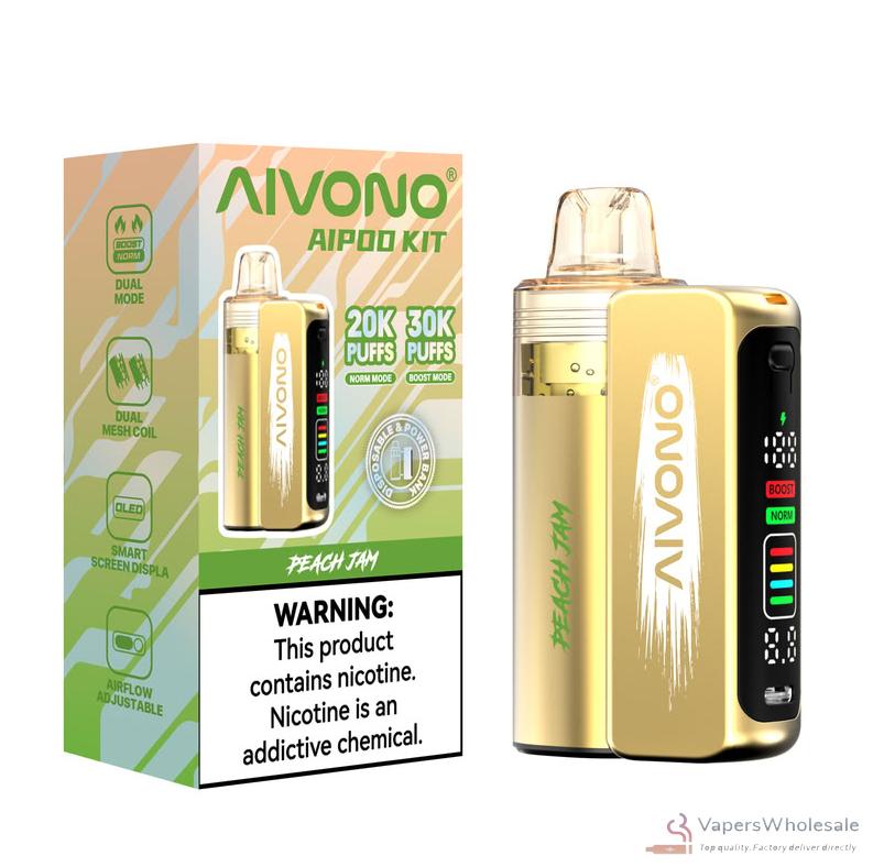 Aivono AIM AIPOD KIT 30000 jednorazowych Vape | Smart 30K Puffs