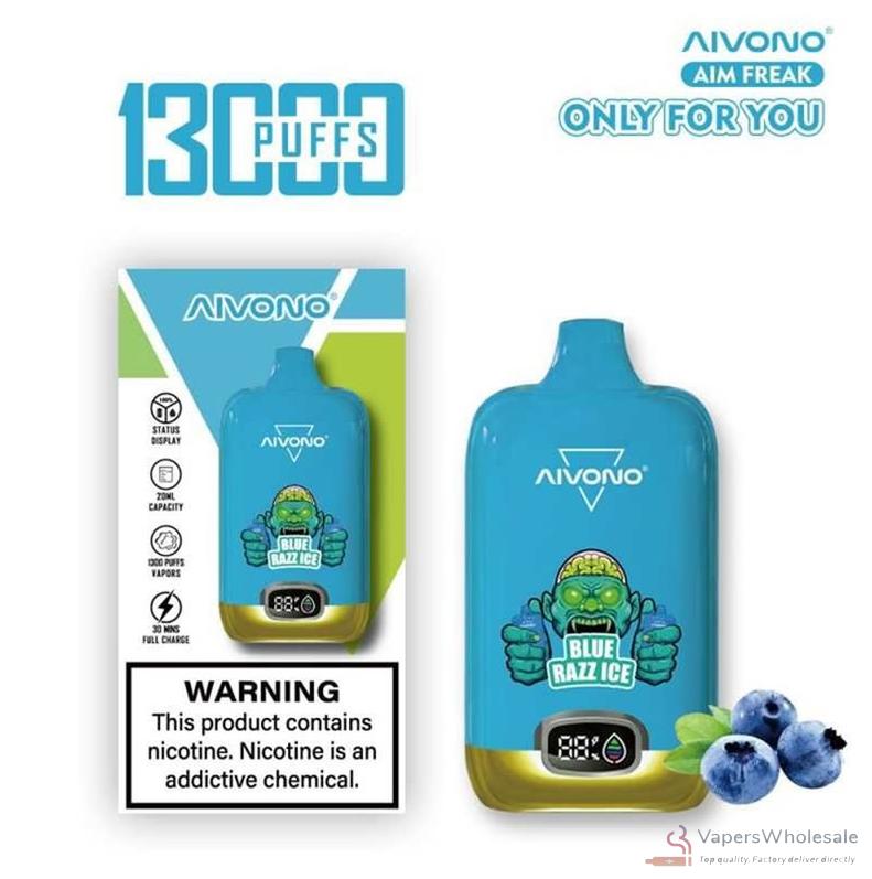Aivono AIM FREAK 13000 Disposable Vape with 13000 Puffs & Mesh Coil – Bild 3
