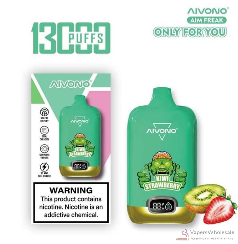 Aivono AIM FREAK 13000 Disposable Vape with 13000 Puffs & Mesh Coil – Bild 6