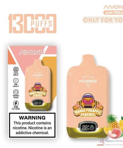 アイボノ・エイムフリーク 13000 パフ&メッシュコイル付き使い捨てVAPE