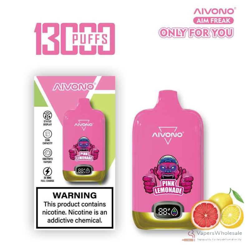 Aivono AIM FREAK 13000 Disposable Vape with 13000 Puffs & Mesh Coil – Bild 4