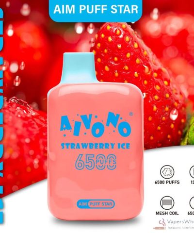 Aivono AIM PUFF STAR 6500 Vape jetable - 6500 bouffées, rechargeable