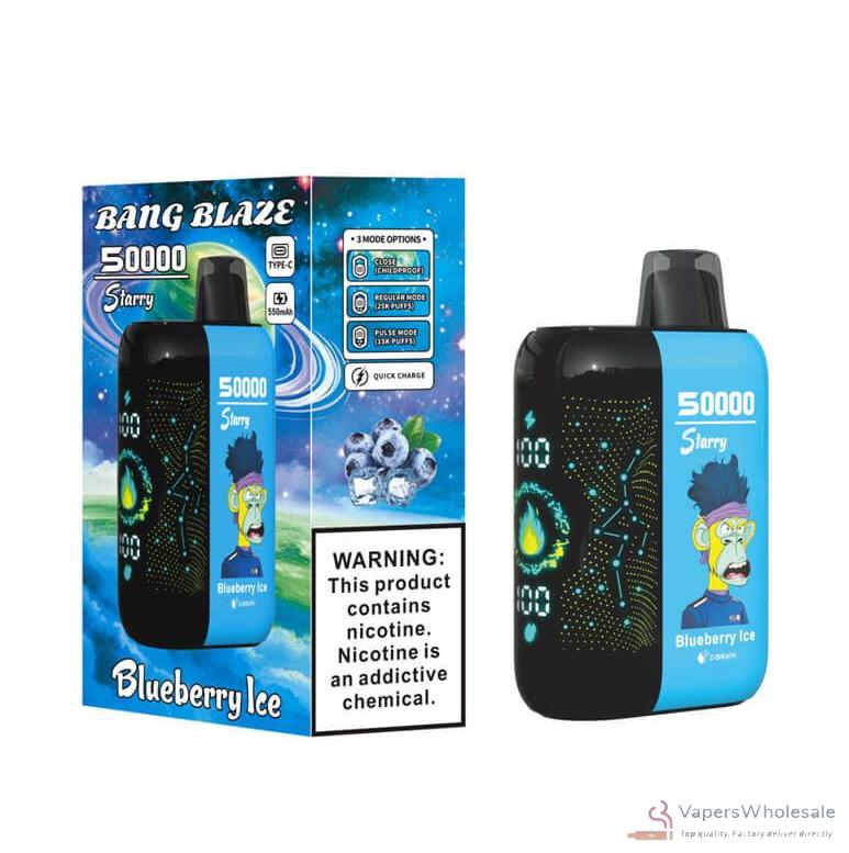Bang Blaze 50000 Puffs Disposable Vape - High Capacity Rechargeable - Imagem 5