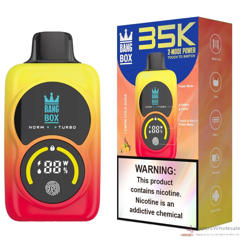 Bang Box 35000 Disposable Vape - High Puff Long-Lasting Powerful - Bild 3