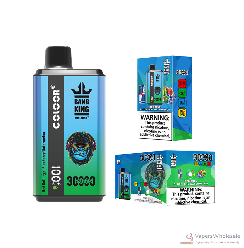 Bang King 30000 Double Flavor Rechargeable Disposable Vape Pen Wholesale – Image 4