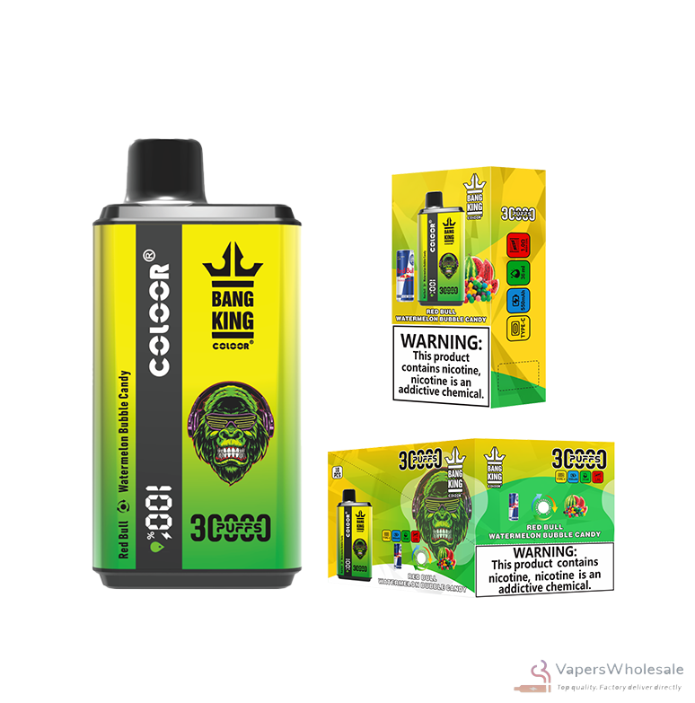 Bang King 30000 Double Flavor Rechargeable Disposable Vape Pen Wholesale – Image 5