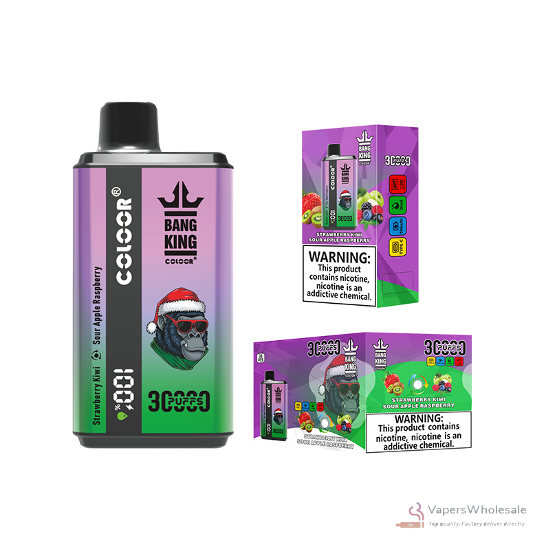 Bang King 30000 Double Flavor Rechargeable Disposable Vape Pen Wholesale – Image 2