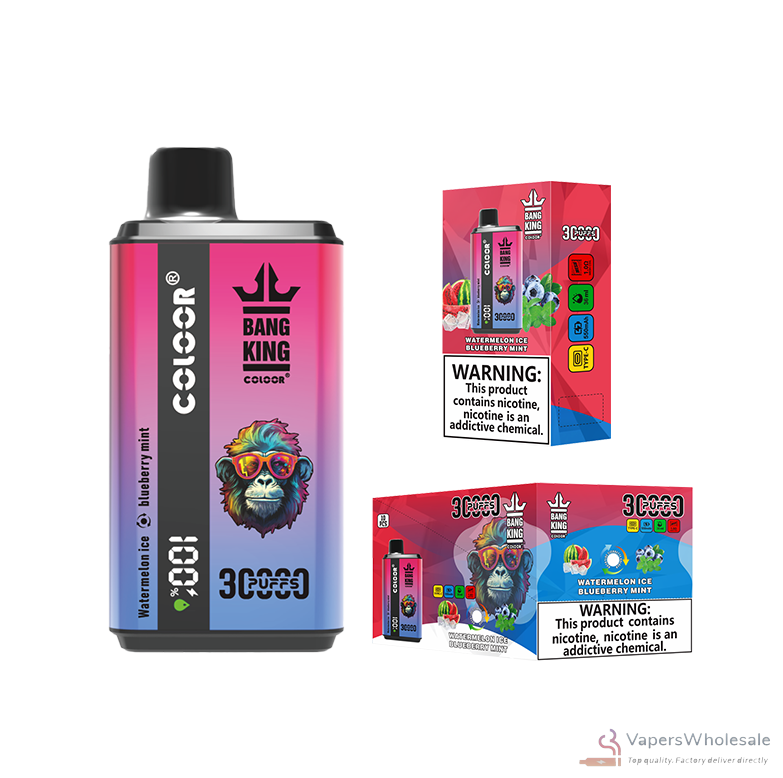 Bang King 30000 Double Flavor Rechargeable Disposable Vape Pen Wholesale – Image 6
