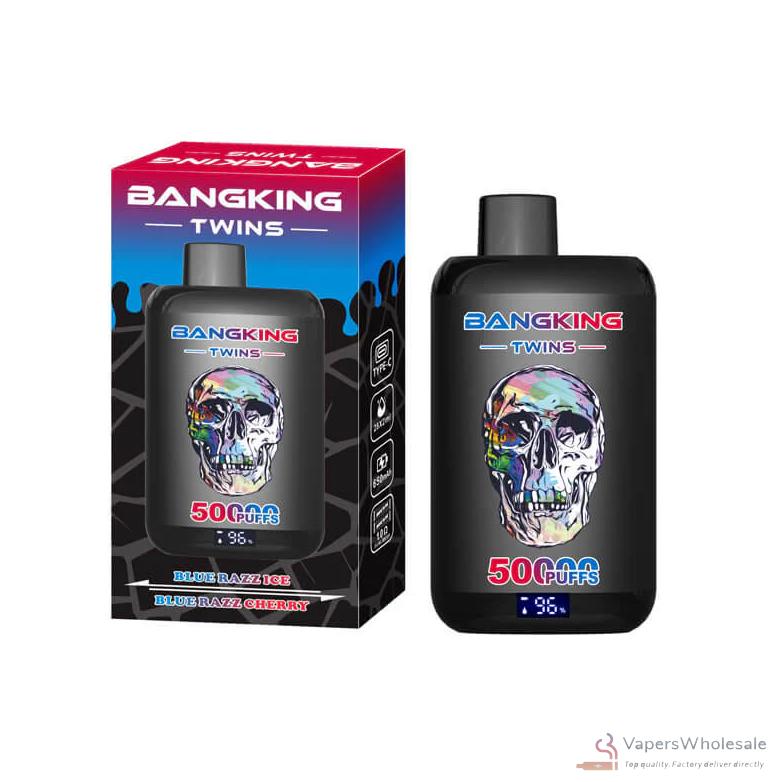 Bang King Twins 50000 Puff Dual Flavor Disposable Vape - Rechargeable Mesh Coil – Image 3