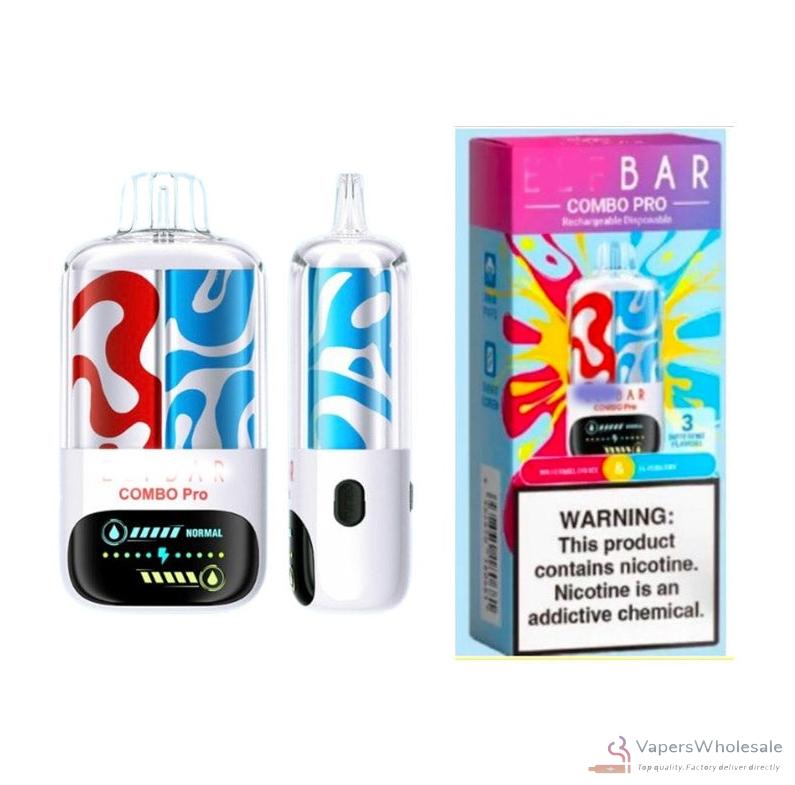 Elfbar Combo Pro 30000 Disposable Vape: 30K Puffs, Rechargeable Kit - 画像4