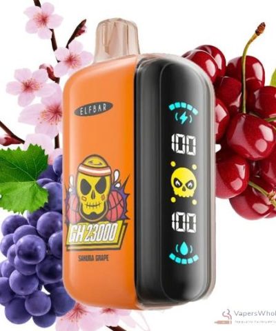 Elfbar GH23000 Vape descartável - 23.000 baforadas, 5% Nicotina, design compacto