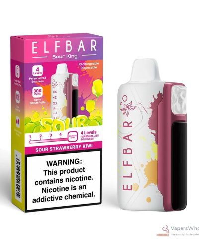 Alternativ vy av Elfbar Sour King Disposable Vape with 30,000 Puffs & Customizable Sourness
