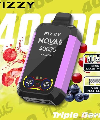 Fizzy 40000 Disposable Vape - 40,000 Puffs Mesh Coil & Adjustable Airflow