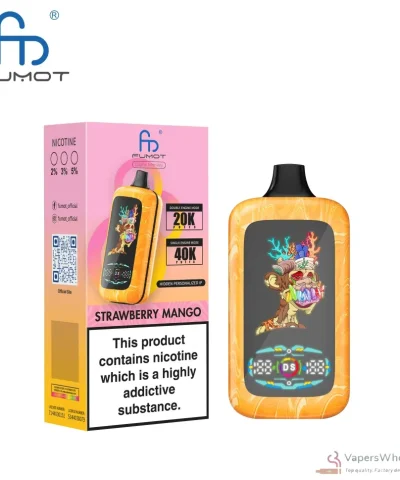 Fumot Digital Monkey ühekordselt kasutatav Vape - Kõrge Puff Count & Dual Engine