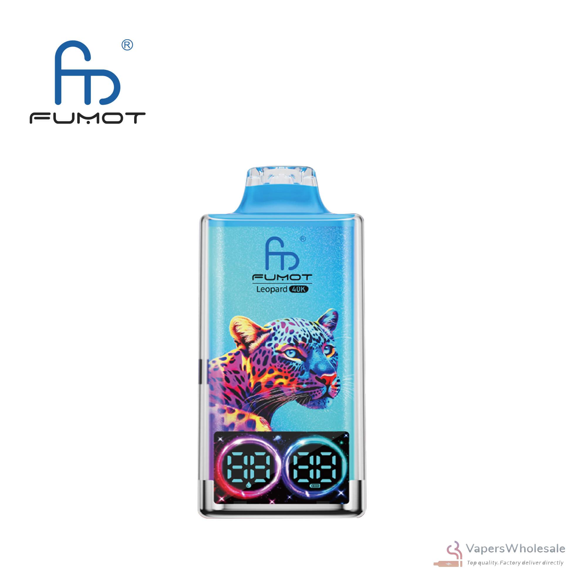 Fumot Leopard 40K Disposable Vape - Rechargeable LED with 40,000 Puffs - Obrázek 3