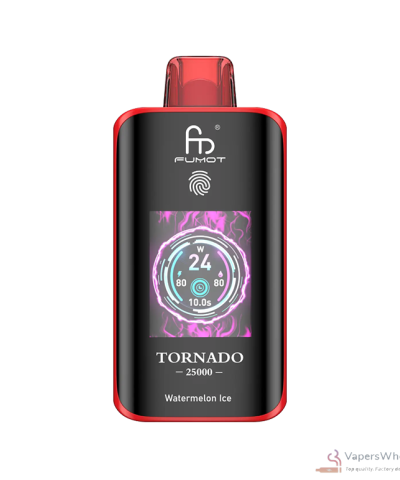 Vue alternative de Fumot Tornado 25000 Smart Touch Screen Disposable Vape with Dual Mesh