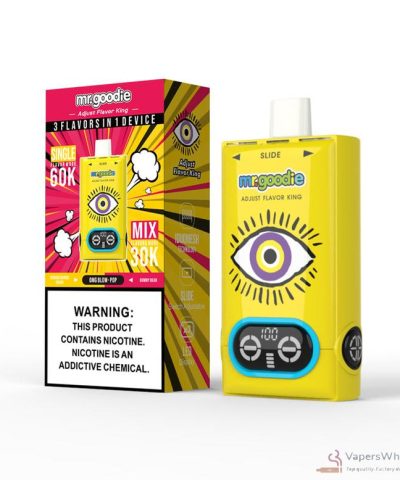Mr. Goodie Adjust Flavor King 3-in-1 Vape jetable