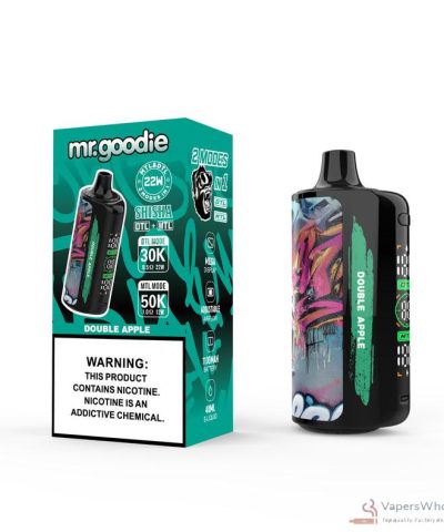 M. Goodie SHISHA Vape jetable : Mode double 30K DTL / 50K MTL Puffs
