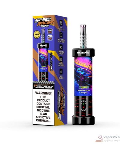 Mr.Goodie Speed Racer Dual-Mode Disposable Vape - 80K Puffs, 50mL, 1400mAh