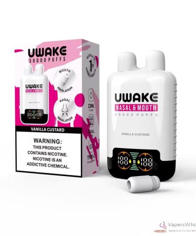 Mr. Goodie UWAKE Dual Tank Smart Screen Vape jetable - 30 000 bouffées