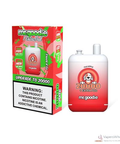 Mr. Goodie VM008 Vapeur jetable avec Dual Pod et 20 000 bouffées