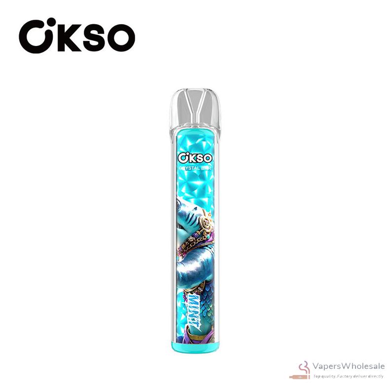 OKSO Crystal Bar 800 Disposable Vape - 800 Puffs Mesh Coil - Imagen 6