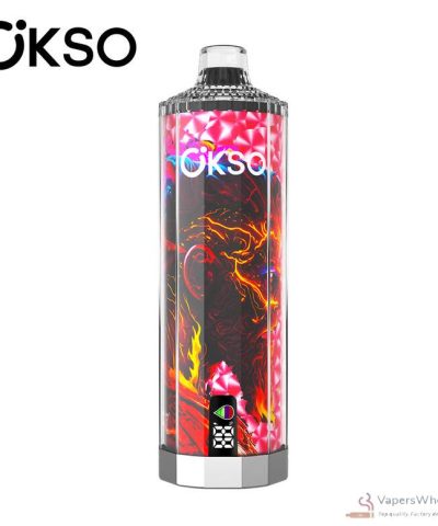 OKSO Shisha Hookah Mega 50K Disposable Vape - 50,000 Puffs, 40mL E-liquidの別ビュー