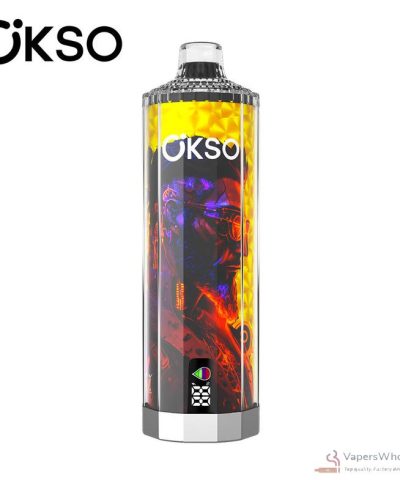 OKSO Shisha Hookah Mega 50K jednorazowy Vape - 50 000 zaciągnięć, 40 ml E-liquidu