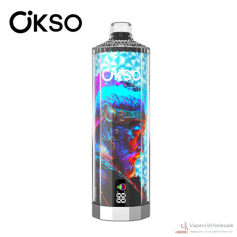 OKSO Shisha Hookah Mega 50K Disposable Vape - 50,000 Puffs, 40mL E-liquid - Εικόνα 4