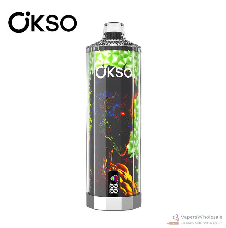 OKSO Shisha Hookah Mega 50K Disposable Vape - 50,000 Puffs, 40mL E-liquid - Εικόνα 6