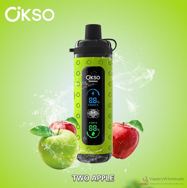 OKSO Shisha Max 40K Disposable Vape - 40000 Puffs, Rechargeable Mesh Coil Device - Bild 2