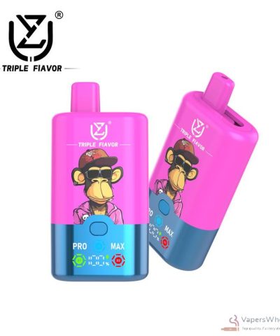 Vape jednorazowe Premium UZY Triple Flavors 60000 - potrójne smaki, 60 tys. zaciągnięć