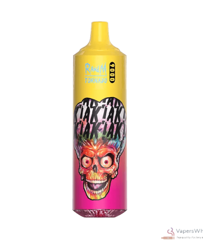 RandM Tornado 9000 jednorazowe Vape - 9000 zaciągnięć, 48 smaków, ładowalne
