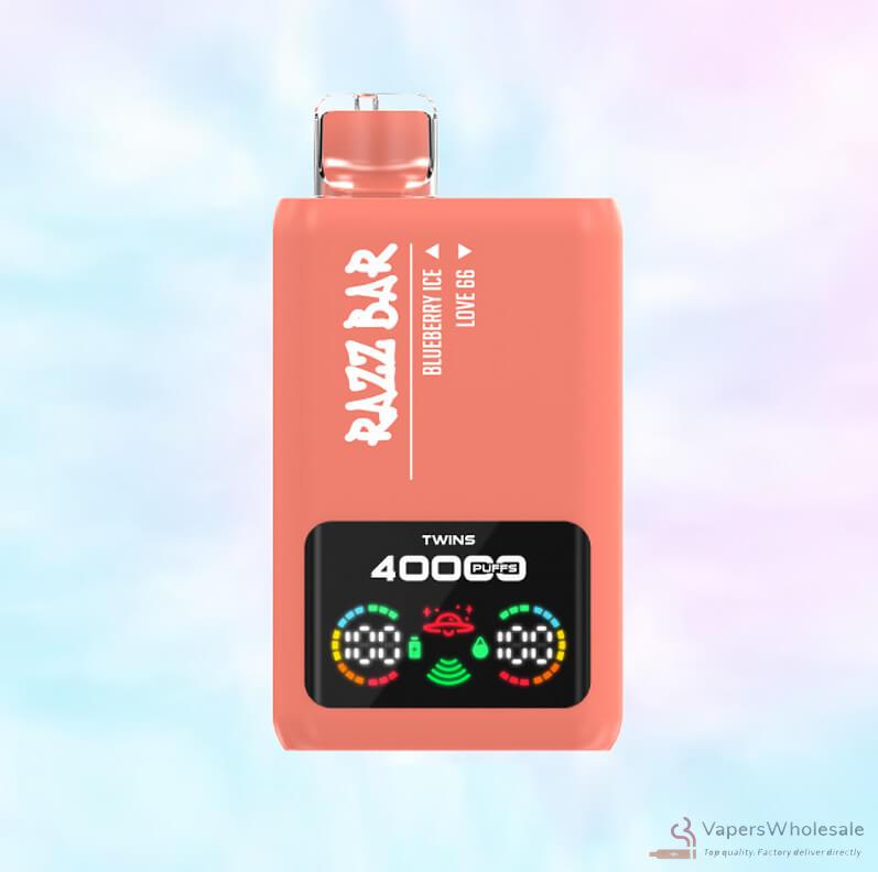 Razz Bar 40000 Puff Rechargeable Disposable Vape - Double Flavor E-Cigarette - Obraz 4