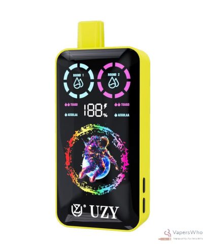 Vista alternativa do UZY Tornado 30000 Disposable Vape - 30K Puffs, Dual Flavor Fast Charging