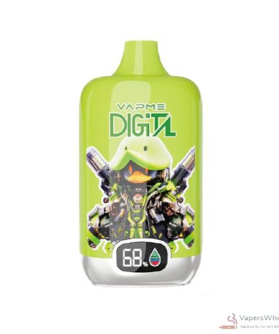 Vapme Digital 12000 bouffées E-cigarette jetable avec écran intelligent