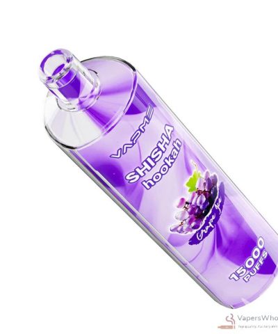 Vue alternative de Vapme Shisha 15000 Disposable Vape | 25mL E-liquid & 650mAh Rechargeable