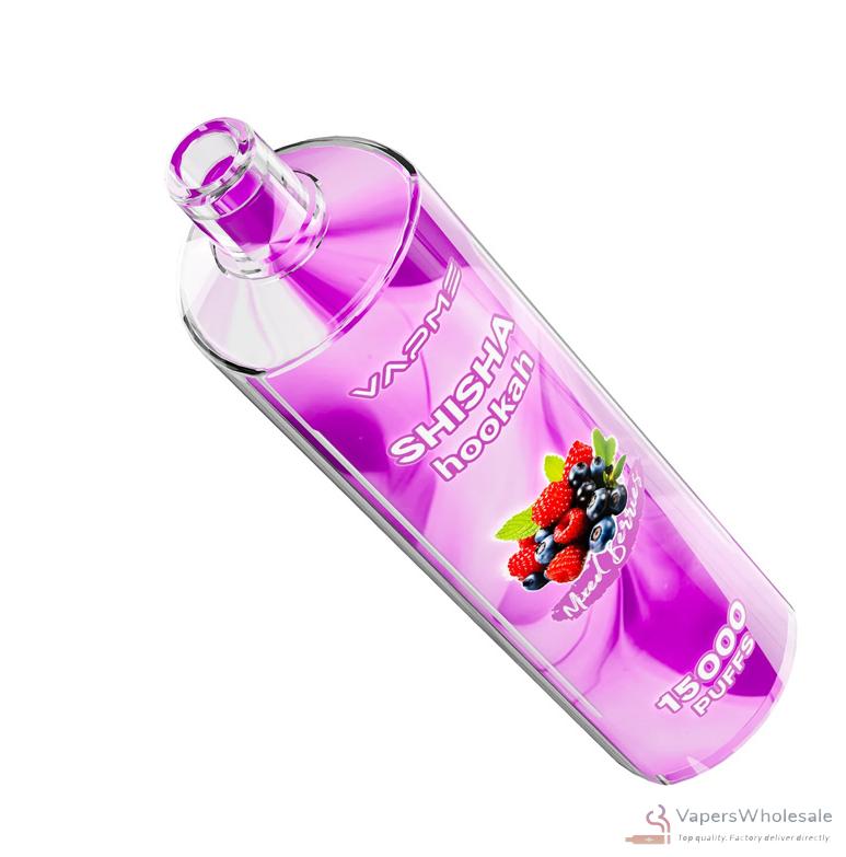 Vapme Shisha 15000 Disposable Vape | 25mL E-liquid & 650mAh Rechargeable – Image 3