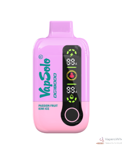 Vapsolo DG18000 Engångsvape | 18000 puffar, uppladdningsbar, digital skärm