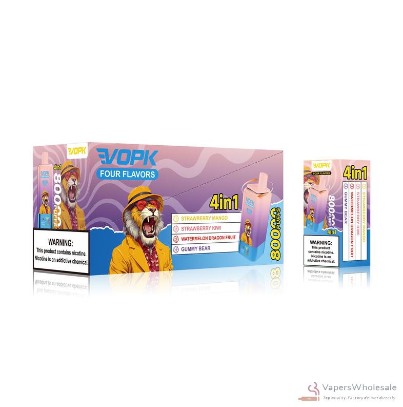 VOPK 80000 Disposable Vape: 80K Puffs, 4 Flavor Modes, Rechargeable - Imagem 3