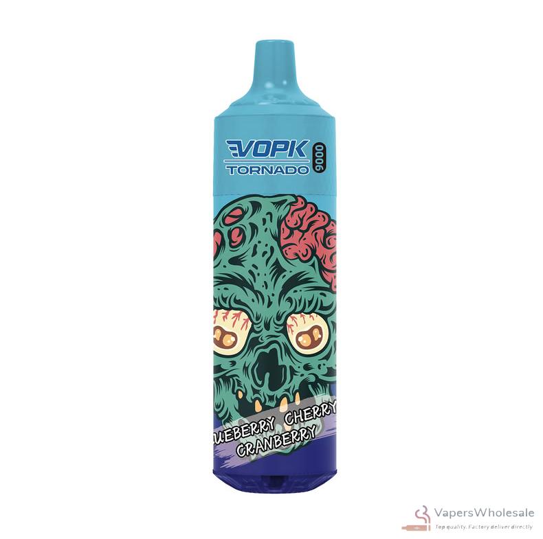 VOPK Tornado 9000 Puffs Disposable Vape - 20ml E-liquid, 10 Flavors - Imagem 5