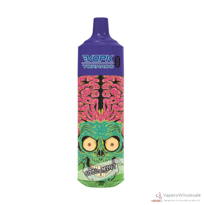 VOPK Tornado 9000 Puffs Vape descartável - 20ml E-liquid, 10 sabores
