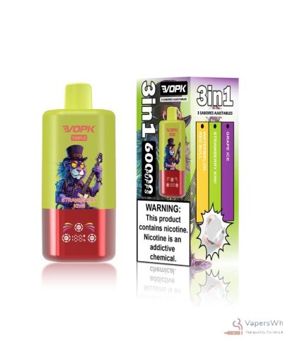 VOPK Triple 60000 Disposable Vape 60K Puffs Triple Flavor Mesh Coilの別ビュー