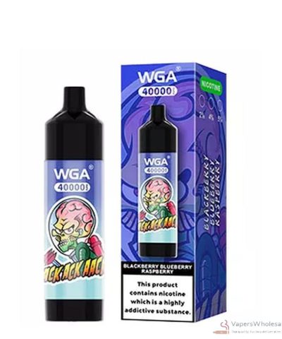 Vapeur rechargeable Wga 40000 Dual-Flavor - 40 000 bouffées et plusieurs arômes