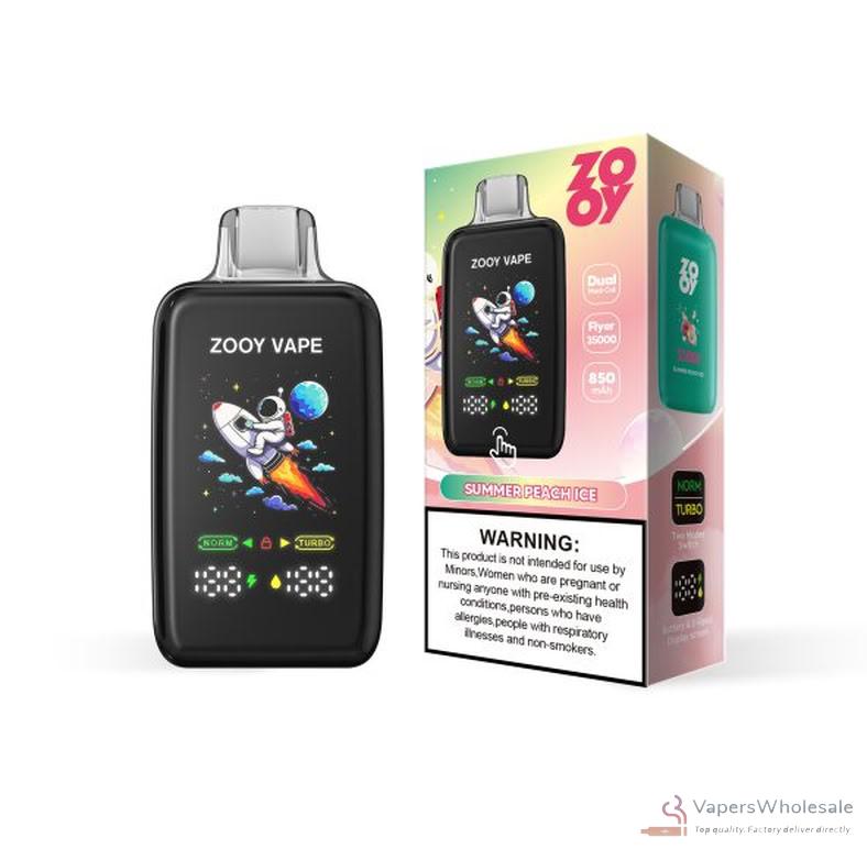 ZOOY FLYER 35000 Disposable Vape - 35K Puffs, Rechargeable, 10 Flavors - 画像5