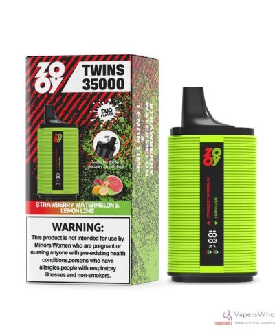ZOOY Twins 35000 使い捨てベイプ - デュアルフレーバー&35Kパフ
